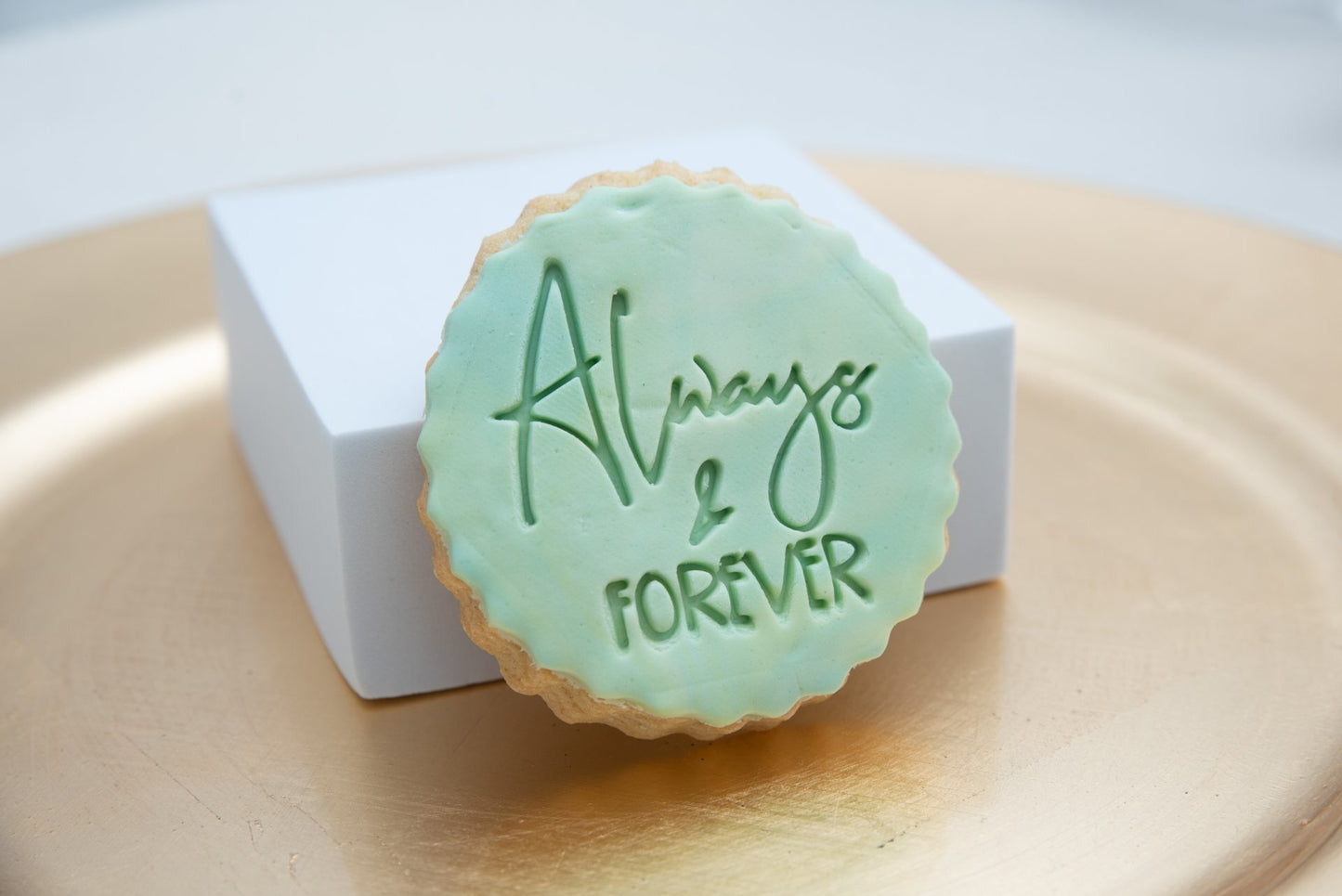 Wedding Biscuits Favours - Always and Forever