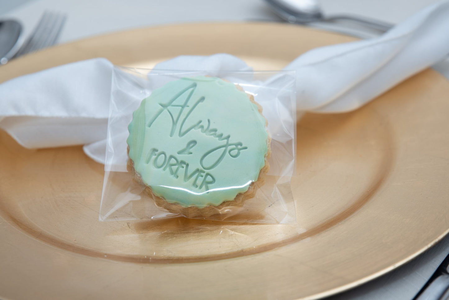 Wedding Biscuits Favours - Always and Forever